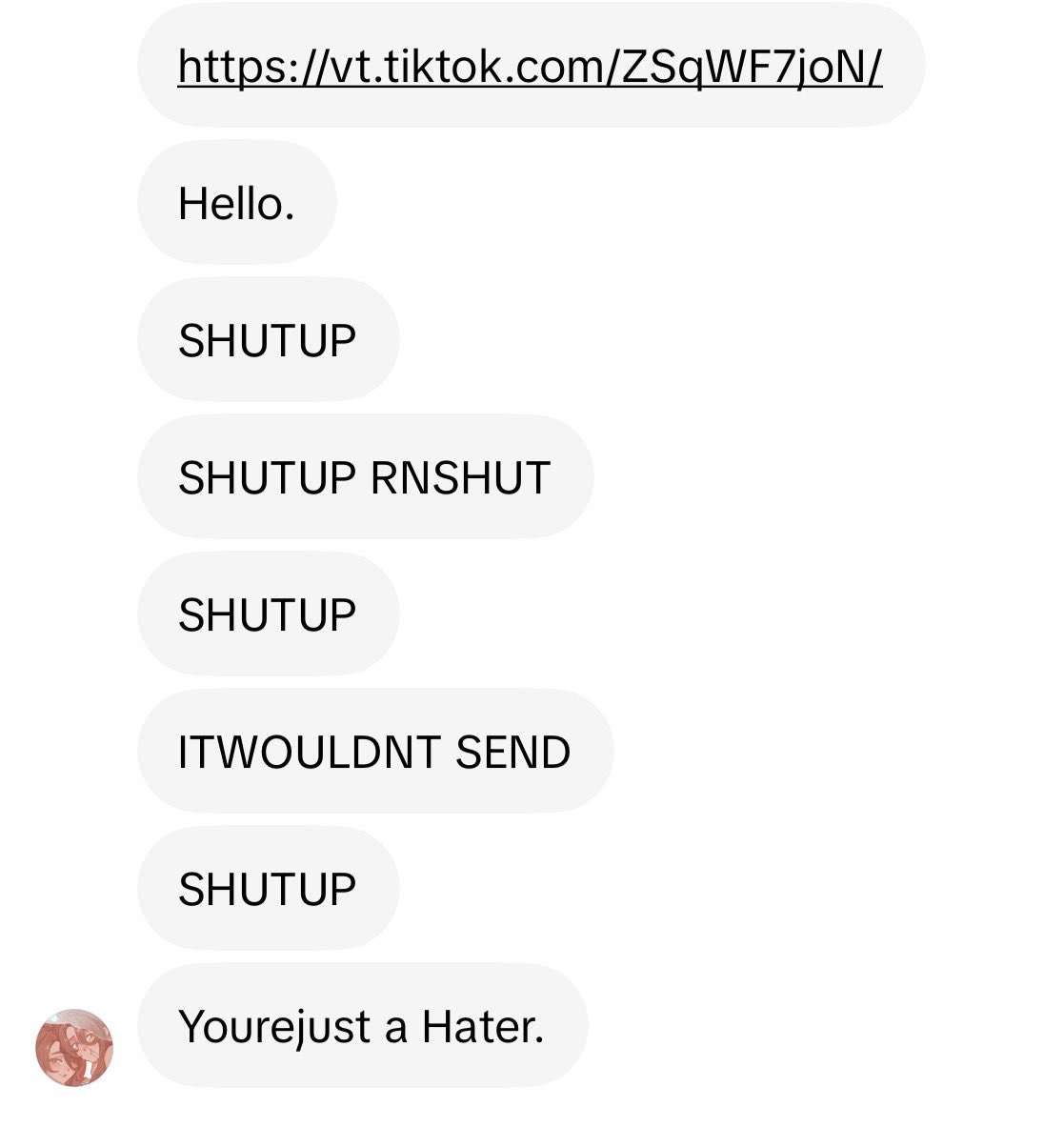 coinmonkeee's tweet photo. dumbass sent a tiktok link in tiktok dms LMAOOOOO STUPID ASSSSS https://t.co/oHHAIKQVwc