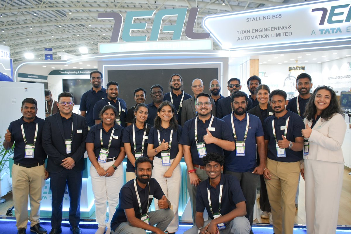 TitanTeal's tweet photo. Day 2 at @electronic40200 #India 2026, Bengaluru, saw deeper #conversations, #live #demonstrations, and #engagement across all our four zones.

#ProductroniaIndia #TEAL https://t.co/95HwsUzgo7