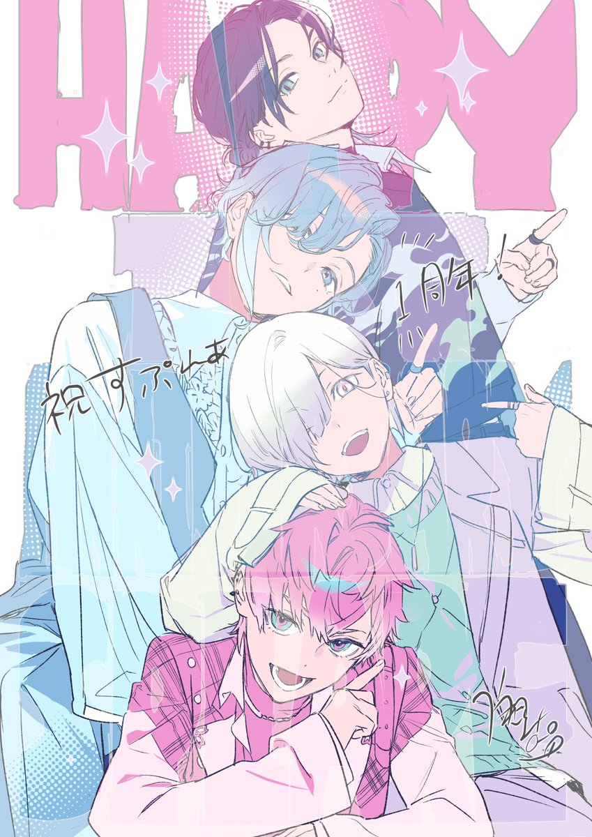 iku_mi193's tweet photo. 遅れながら！
２周年目もご活躍をお祈りしております✨✨
もっふんろ〜るのサビが頭から離れません
#すぷれあ１周年 https://t.co/l8kgIgN0Kp