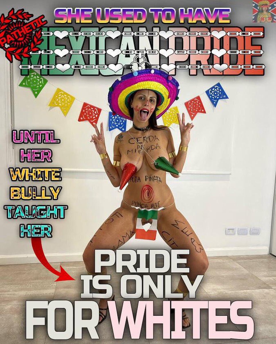 FaustspupKronii's tweet photo. WHY DO I HAVE TO BE MEXICAN??? I wish I was pure white and not imperfect... https://t.co/4tIHUe38Hv