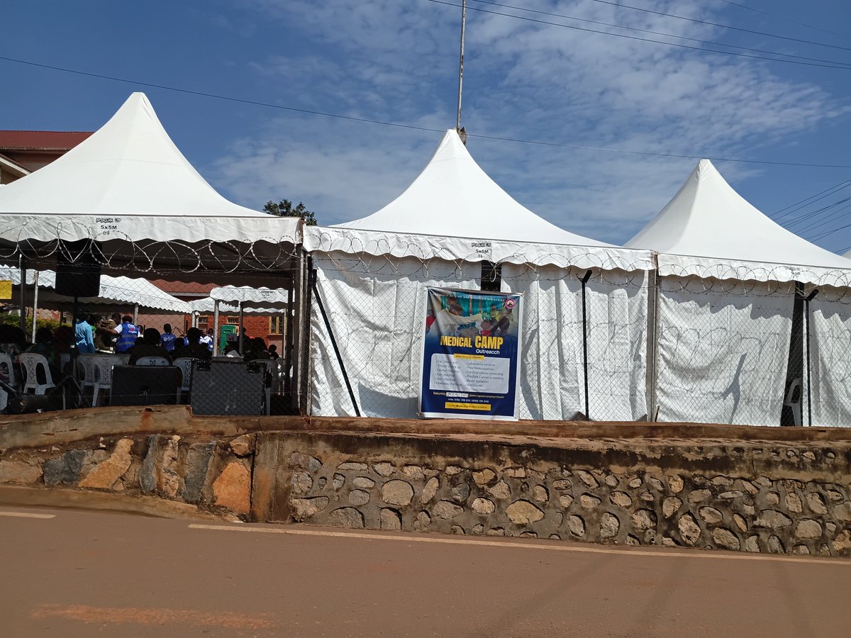 promisetvUG's tweet photo. HAPPENING NOW | MFM
The medical camp is officially underway at Mountain of Fire and Miracles Ministries Church Kanyanya, with people already arriving to access medical services and care.
Stay with Promise TV for updates from the camp.
#PromiseTVUG #PromiseTVUpdates #BeLifted https://t.co/p9mleOjU6B