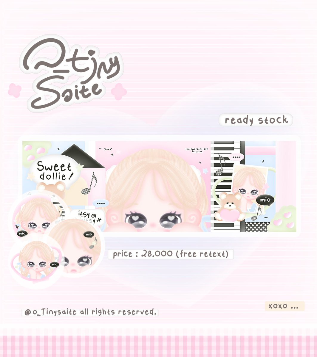 o_Tinysaite's tweet photo. help repost ? thank u ♡

alo ... aku kembali dgn 6 restock chibi imup yang siap buat kamu take nih ehe ! >_< ini bisa bundle wabis &amp; qr deco juga ia 

#bealanja https://t.co/denzQqvsOU