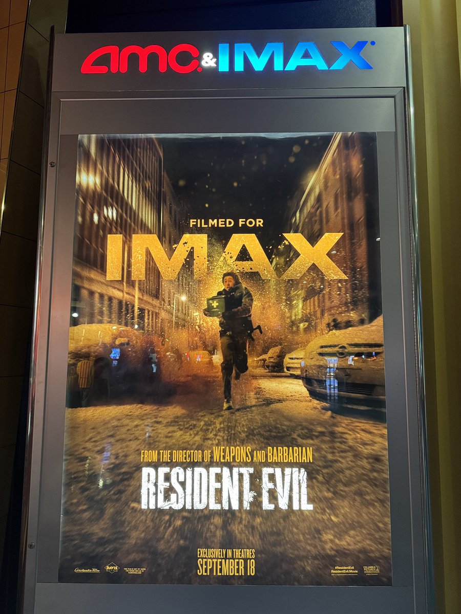 Doryuu_Z's tweet photo. JUST WATCHED THE NEW RESIDENT EVIL MOVIE

BEST VIDEO GAME MOVIE

THE MOST RE-ASS MOVIE HANDS DOWN https://t.co/ETVCTsn1i9