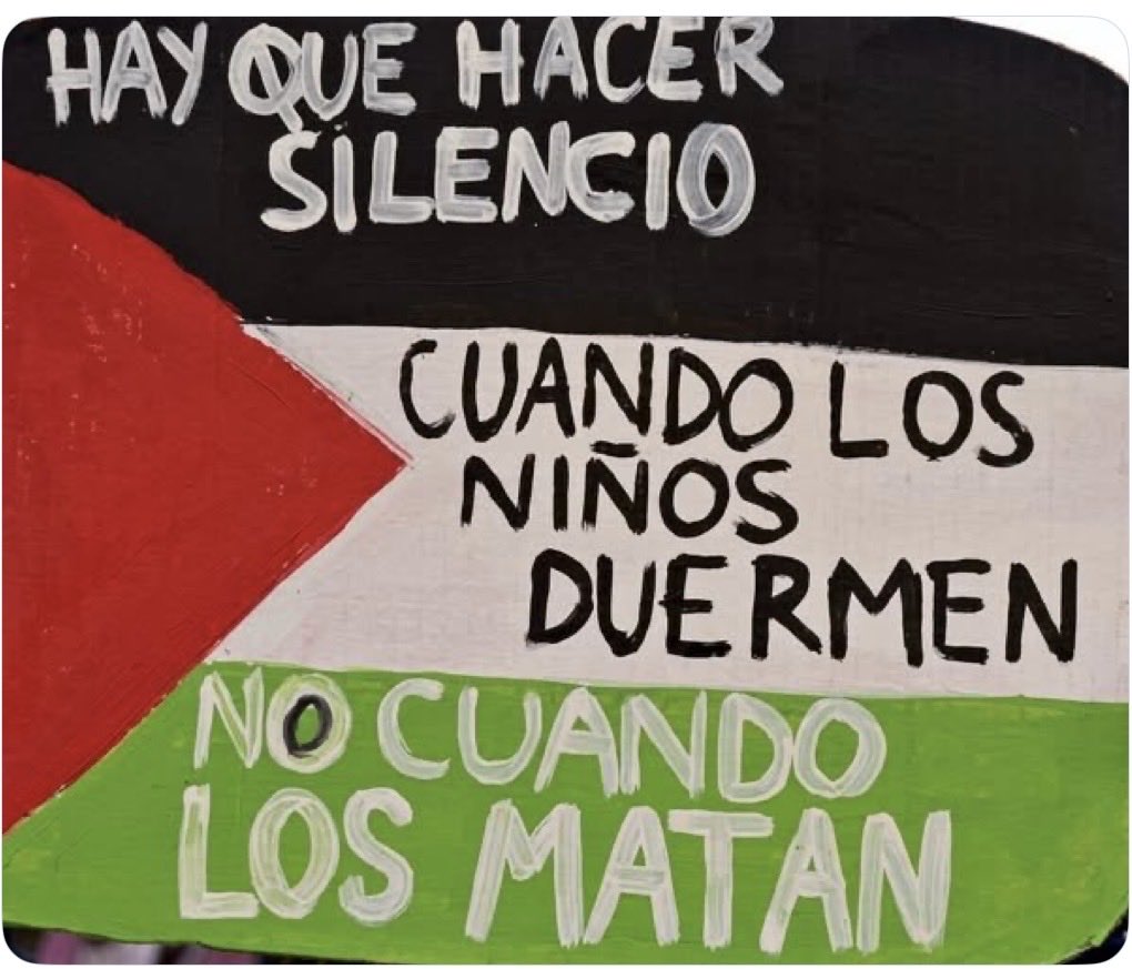 RossCarmin's tweet photo. @lajornadaonline Quién se queda callado ante el genocidio que está haciendo Israel al pueblo palestino merece quedarse solo https://t.co/mamDgIjJhU