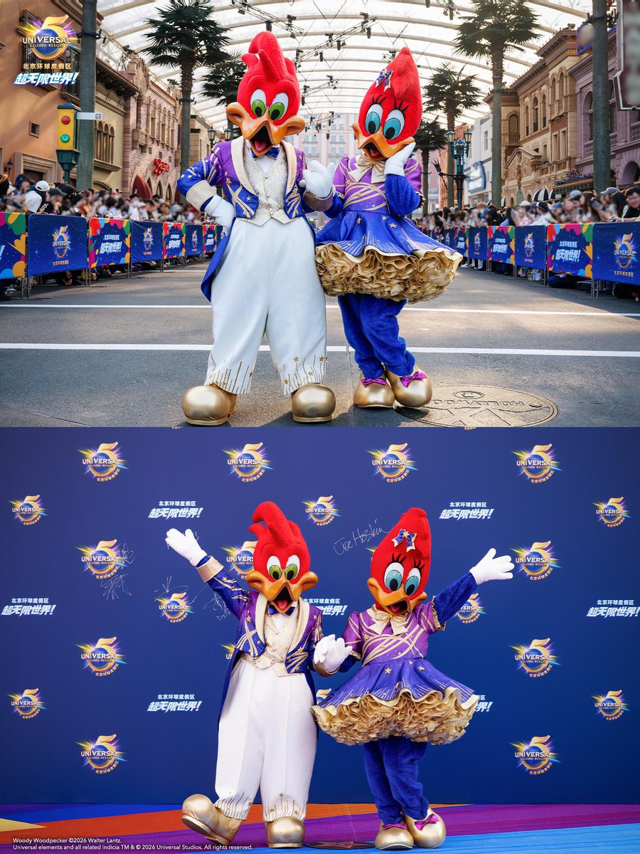 wulimaliniaoli's tweet photo. UBR 5th Anniversary Celebration
Official photo
#universalstudiosbeijing #universalbeijingresort #UBR #woodywoodpecker #winniewoodpecker #ウッディーウッドペッカー #ウィニーウッドペッカー #shrek #pussinboots https://t.co/3uZOCi0mjT