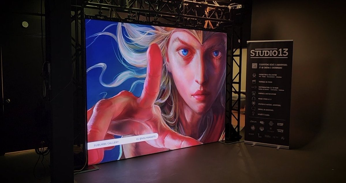 ValyaNarts's tweet photo. GM ✨
 So honored and grateful my art made it to @SuburbsGallery !😭😭❤️❤️ 

Showcased at Studio 13
Thank you, my dear @bakuartiste for this! Thank you! It warms my heart so much when my art is seen and appreciated ❤️ https://t.co/cID3CfW1k7