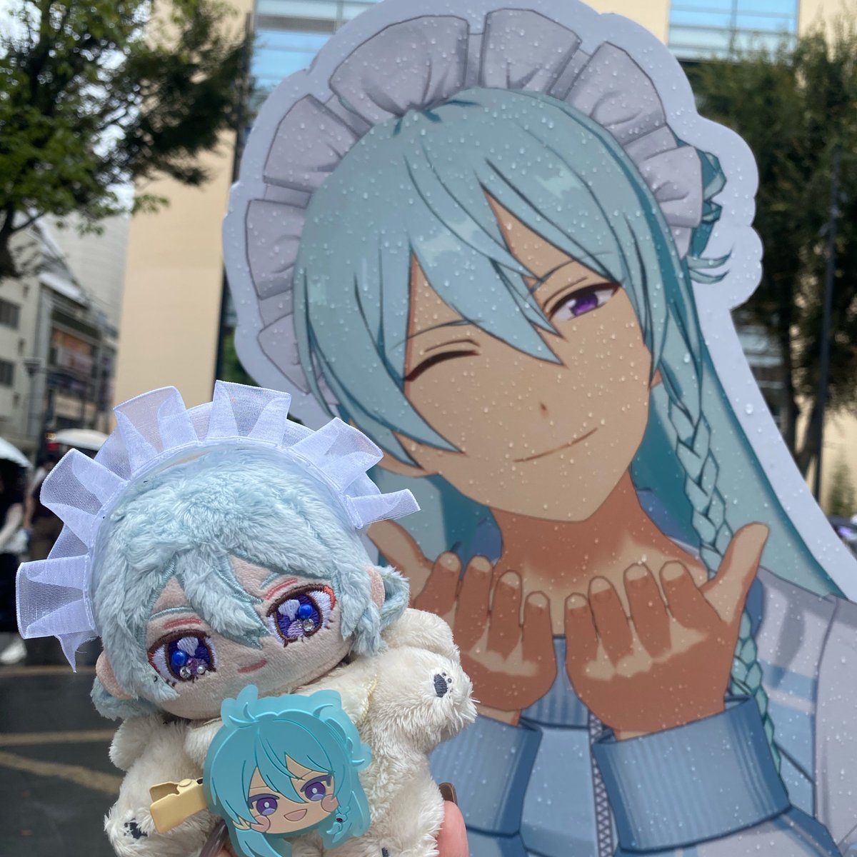 nnnanin's tweet photo. 撮って出し星萌祭！
タイミング悪すぎて大汗かいてたね… https://t.co/rb5krhb8rb