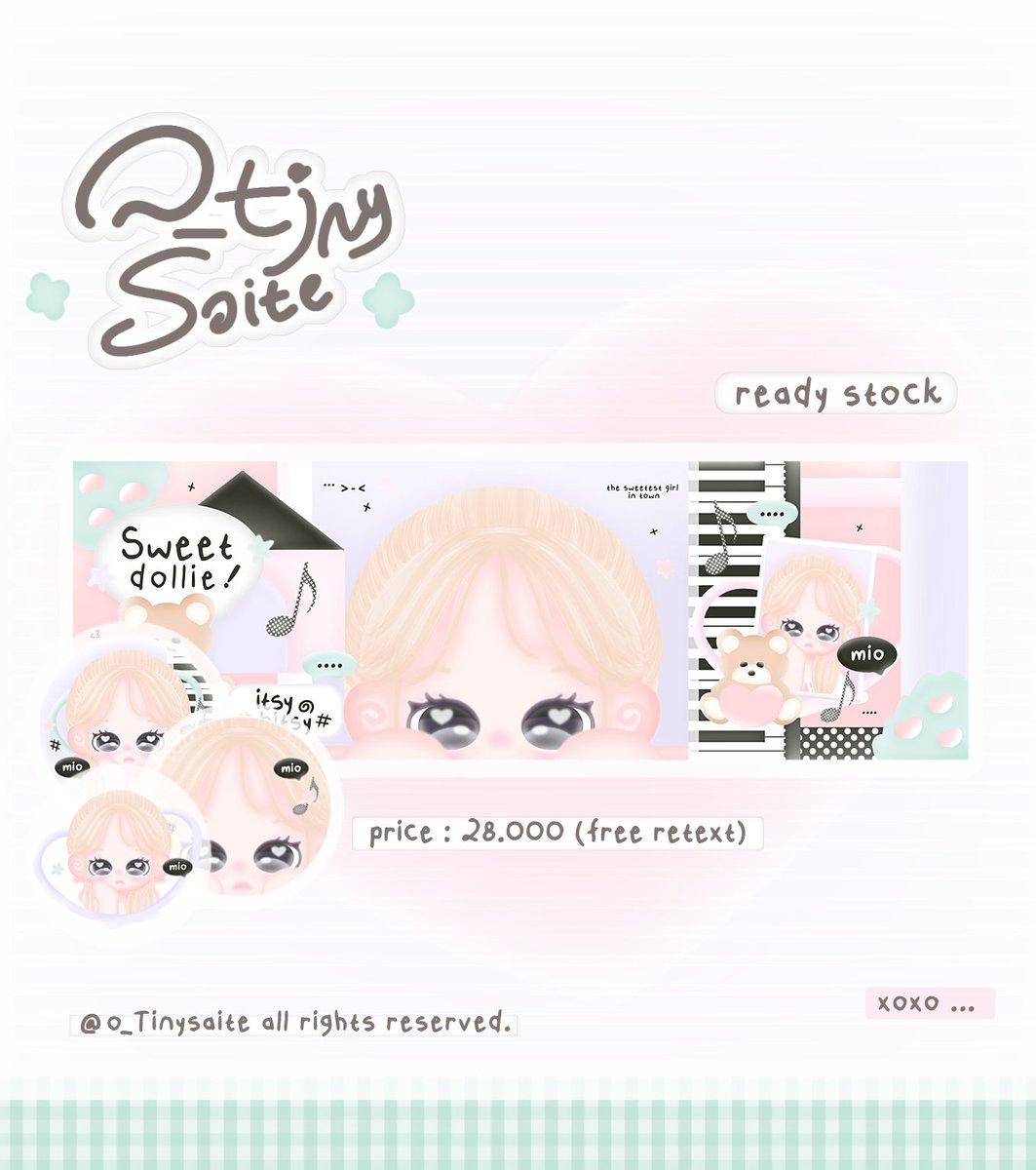 o_Tinysaite's tweet photo. help repost ? thank u ♡

alo ... aku kembali dgn 6 restock chibi imup yang siap buat kamu take nih ehe ! >_< ini bisa bundle wabis &amp; qr deco juga ia 

#bealanja https://t.co/denzQqvsOU