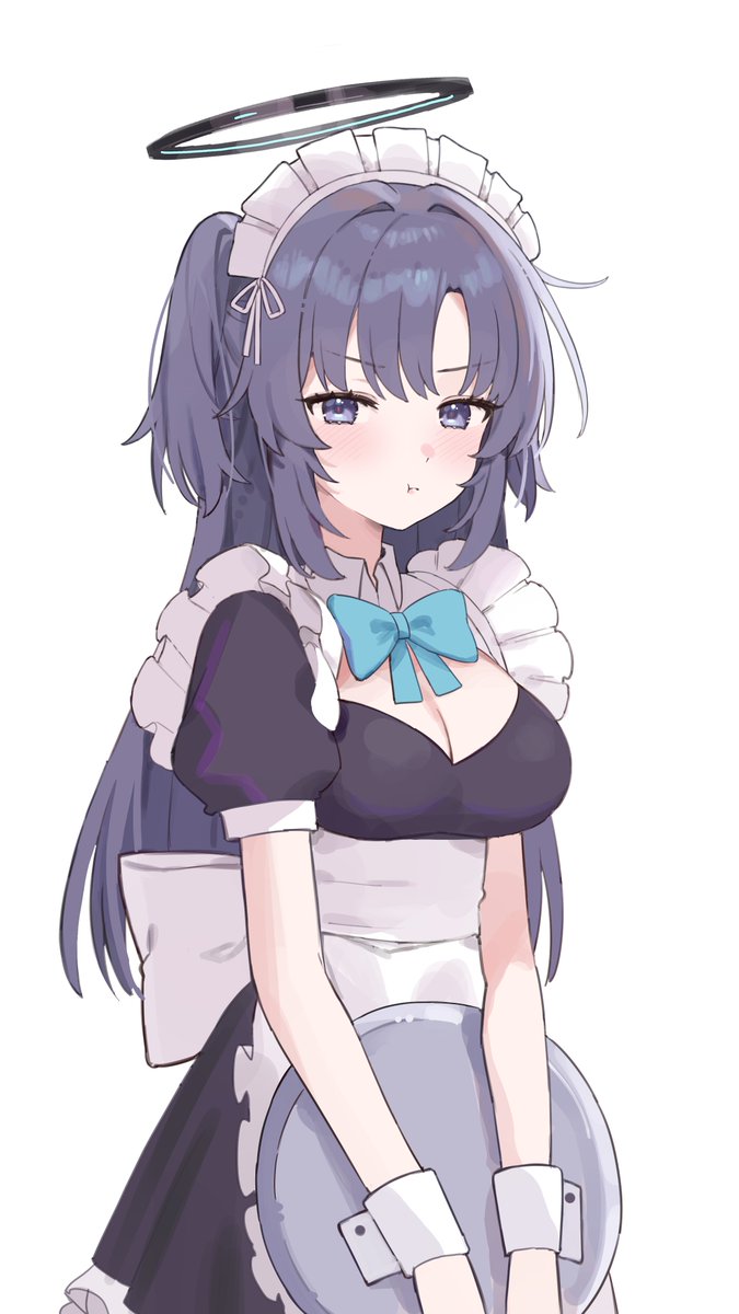 grunel_7979's tweet photo. メイドユウカ
 #ブルアカㅤ https://t.co/fT6CBsuCku