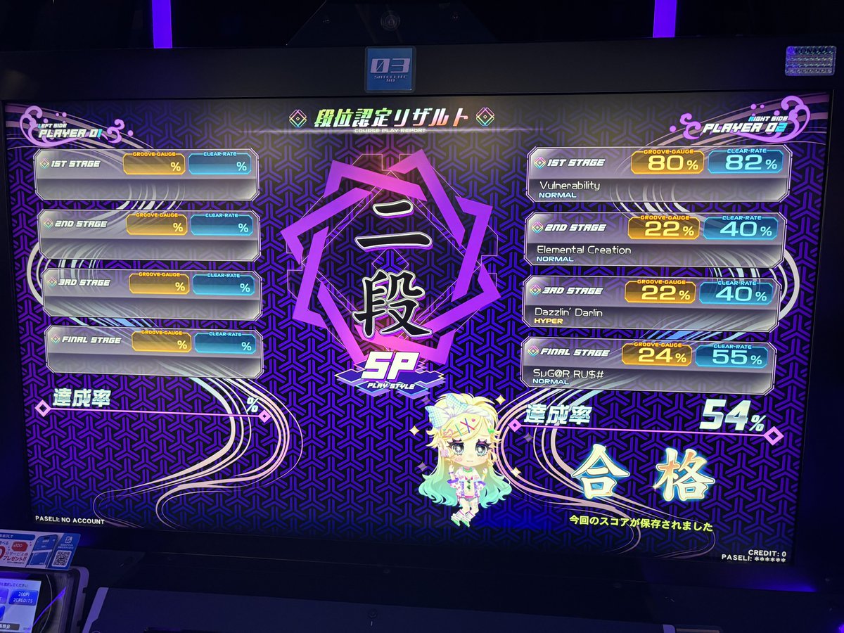 ten_roku_'s tweet photo. 二段奪還した。
初段は2回落ちた。 https://t.co/WaFBD7ocTk