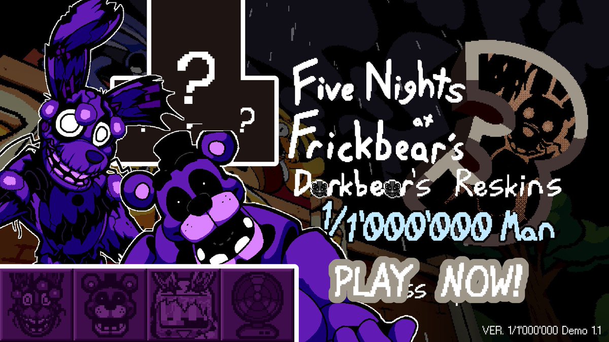 Nightmare_1463's tweet photo. #FiveNightsAtFrickbears3
New Update out now
https://t.co/TDQhwN2VlB https://t.co/l2SuVpNmuJ