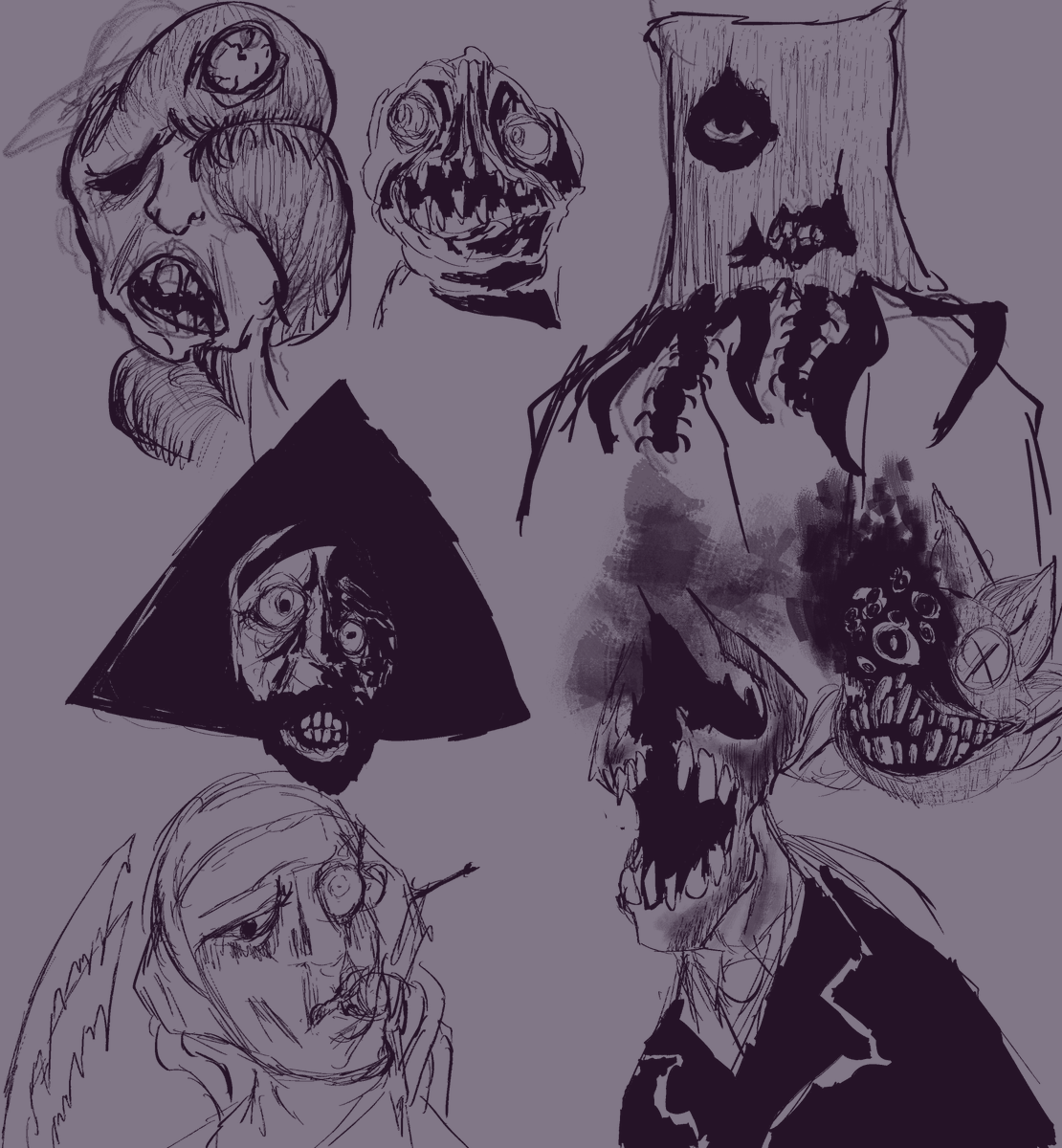 DirtyMopper's tweet photo. 3 AM Sketches (also sorry for not posting in a big while i just started my last semester and the projects and assignments are.... consuming me. so ill try to post sketches and such if i can and if i have the time that all have a good nigth :3) https://t.co/8l9bqkblBN