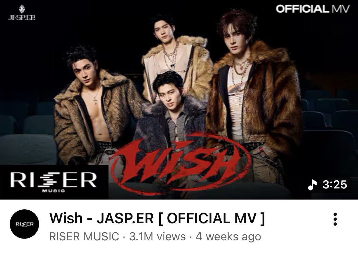 JASP_ERofficial's tweet photo. 🕴️#WishJASPER_3M
💎Wish - https://t.co/wUlGIp0pT8

🎬 YOUTUBE: RISER MUSIC
https://t.co/a1XgTKMjBa

🎧 NOW AVAILABLE ON ALL STREAMING PLATFORMS

#WishJASPER
#JASPER
#RISERMUSIC https://t.co/sq0mItBN3g