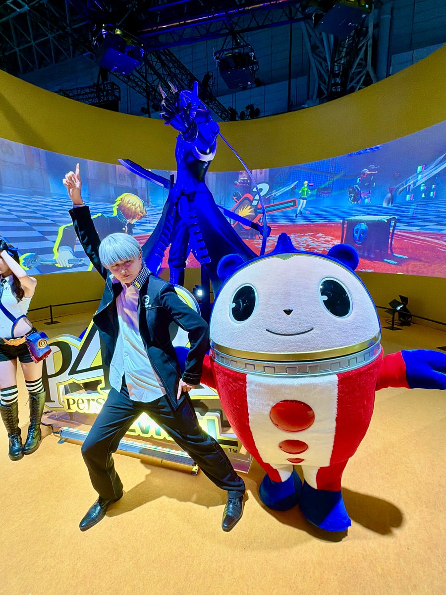 cos_areru's tweet photo. センセイノリノリくまね！

#アトラスTGS2026 
#TGS2026 https://t.co/s0znopRCpD