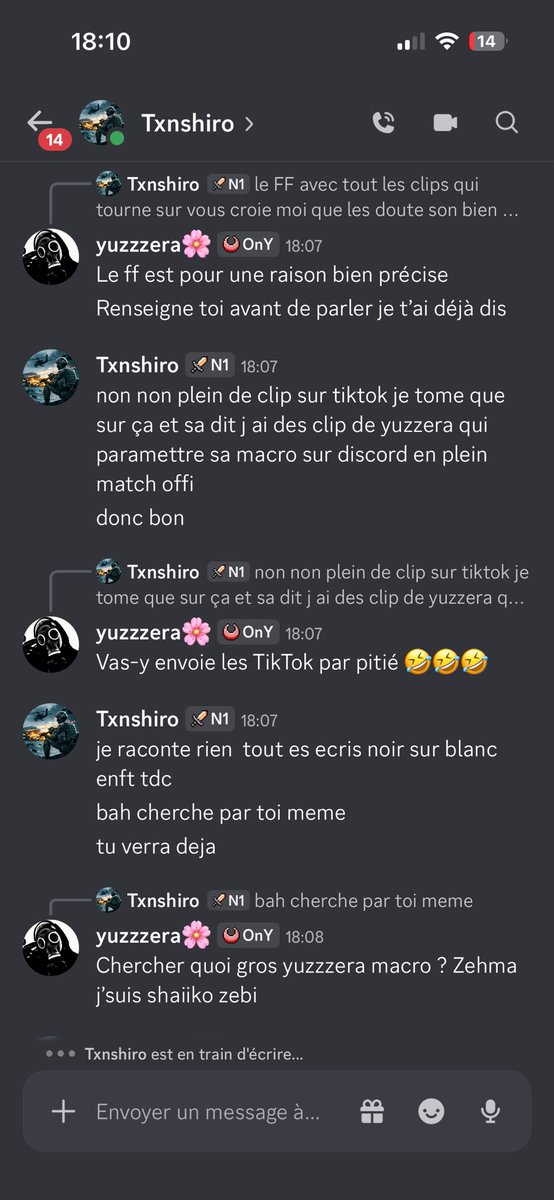 yuzzzera's tweet photo. @Txnshiro67 joueur T1/T2 askip, que ça se br en mp discord, lan, GA, bla-bla-bla mais sa prend 7-0 en ELC MINOR ya zebi 🫪 https://t.co/Xp8TRwyfij
