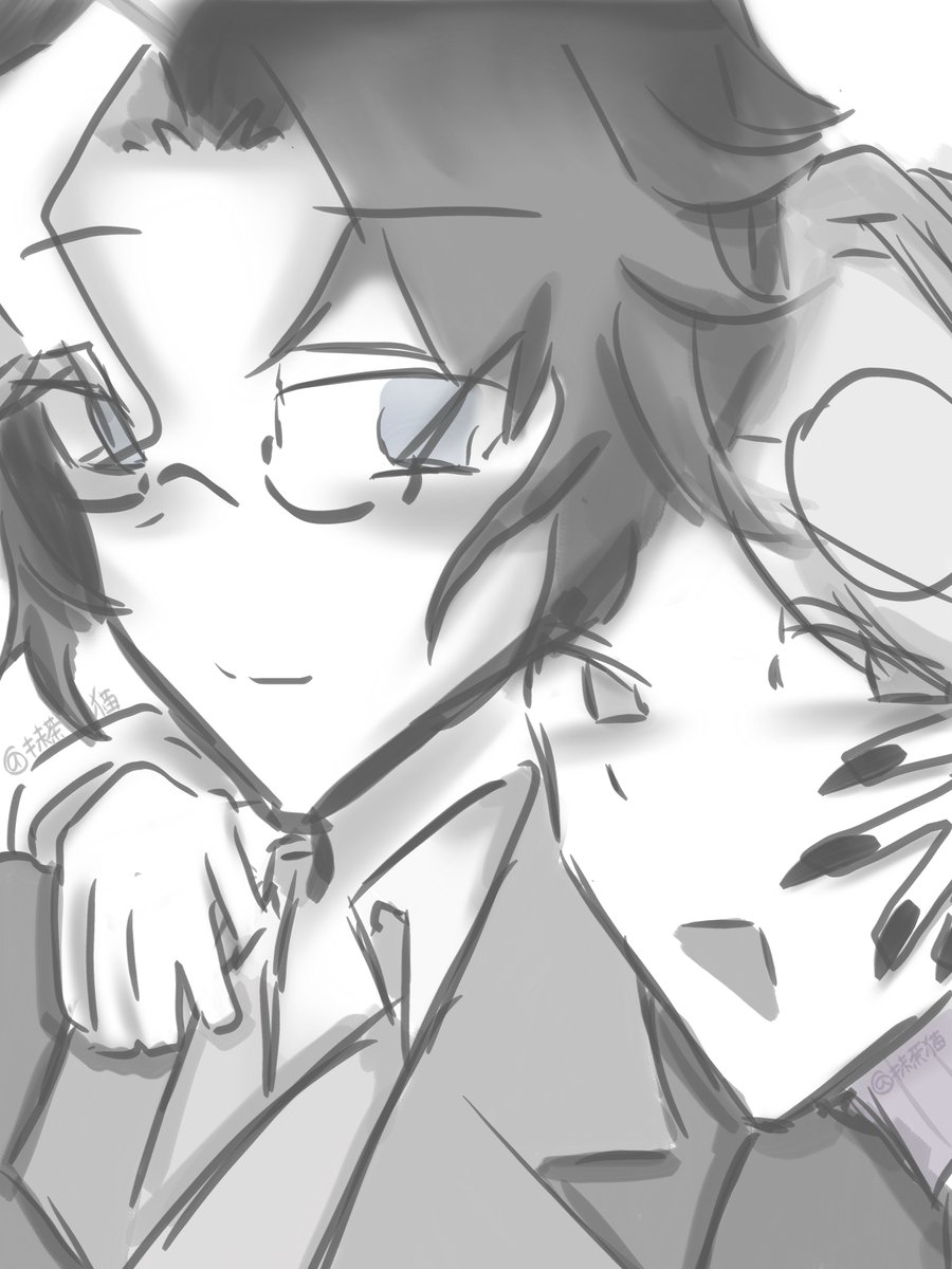 Hitchen1104's tweet photo. OS老板你好香
#殓摄 #纳写 #納写 #carlseph #カルジョゼ #第五人格 #identityV #加D https://t.co/Ck8isqa0wW