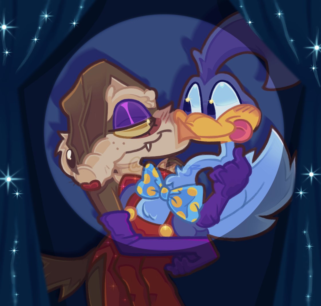 EweFangz's tweet photo. I've seen basically everybody drawing them as Rodger and Jessica Rabbit so I thought I would too! I love these sillies so much! ❤️❤️
#coyotevsacme #wildrunner #wileroad #art https://t.co/uLZnYyfVuX