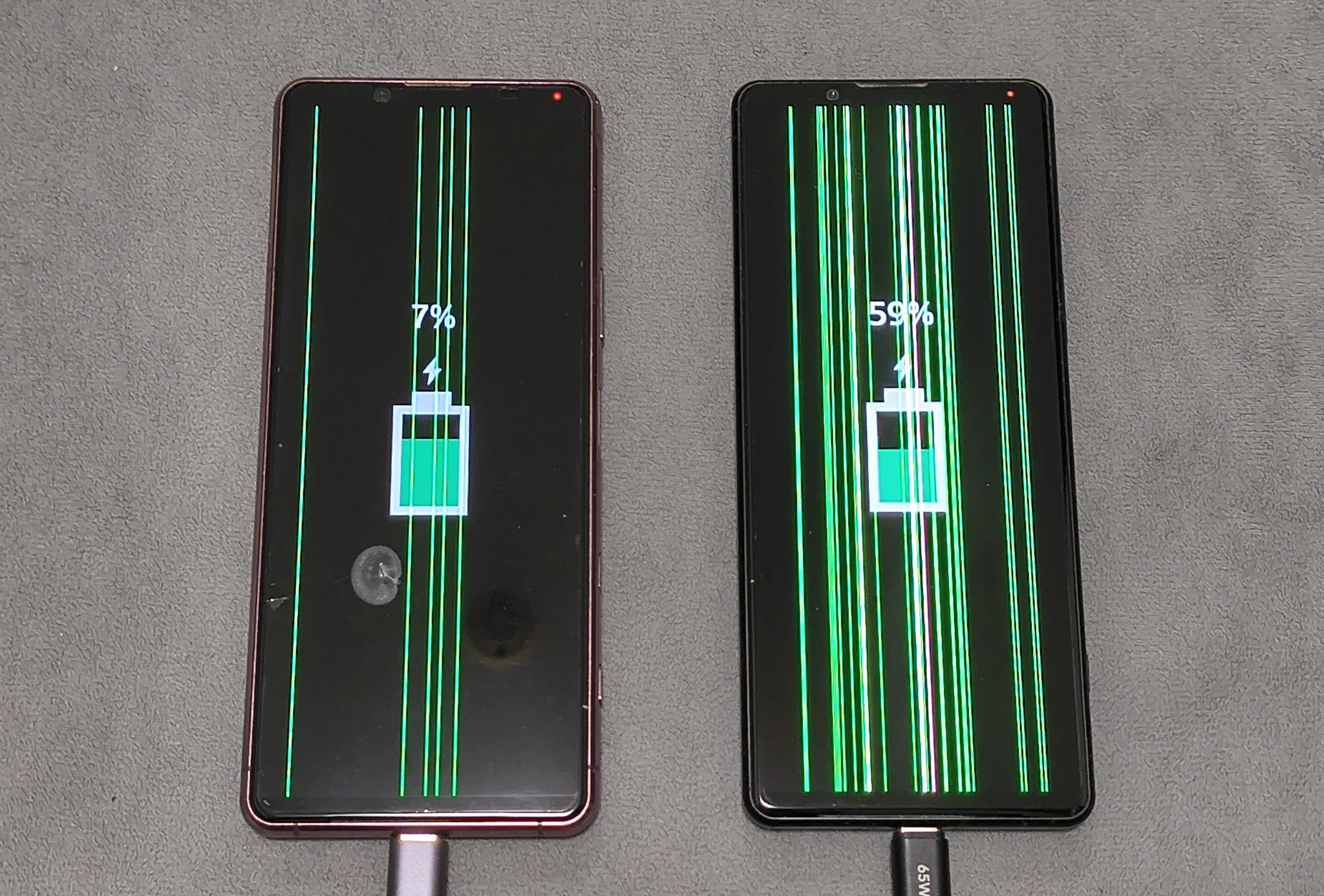 Xperia 5シリーズで緑の縦線不具合が相次ぐ