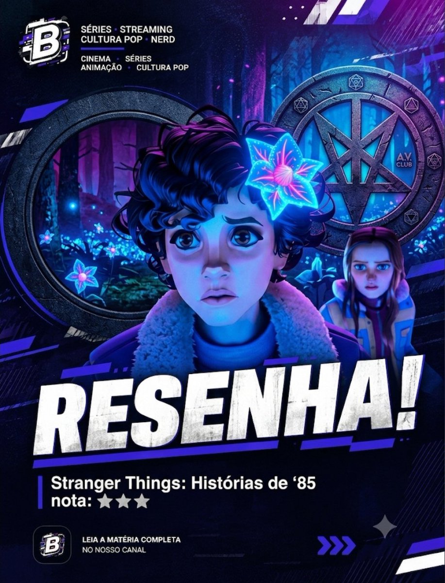 Beniciofilmes's tweet photo. A segunda temporada de stranger things histórias de 85 é até legal.

#netflix #strangerthings https://t.co/IlX256pzAD