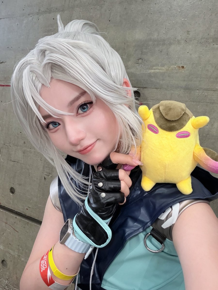 shupoppo_'s tweet photo. ジェットありがとうございました！
明日はクローヴの予定です🦋
#TGS2026 #valorantcosplay https://t.co/a0BEU0w6iB