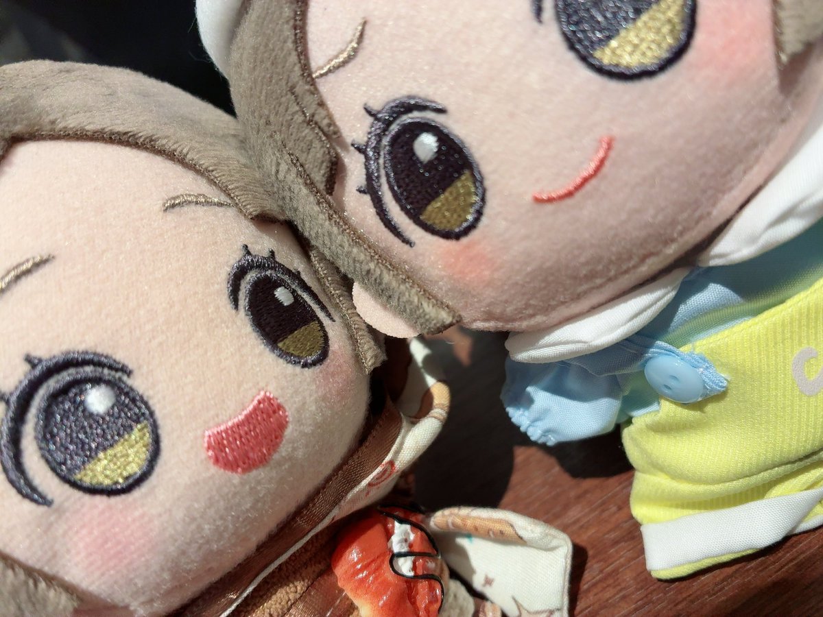 Y3_BEAR11's tweet photo. 「わたしたち、ぶかぶかですわ〜！！」
 #初星学園ぬいぬい部 https://t.co/gn7YfVeLVS