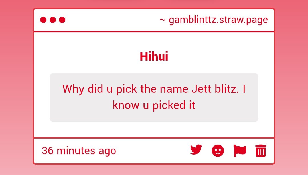 GamBlinttz's tweet photo. What makes you think that anon? https://t.co/bgxYuVDBEl