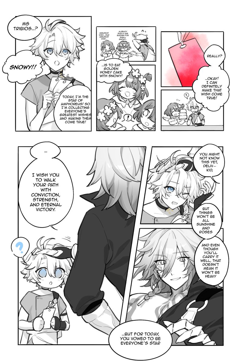 e7lilyy's tweet photo. a little hero’s little wishes (4/5) #phainon https://t.co/nei7cy2NOf