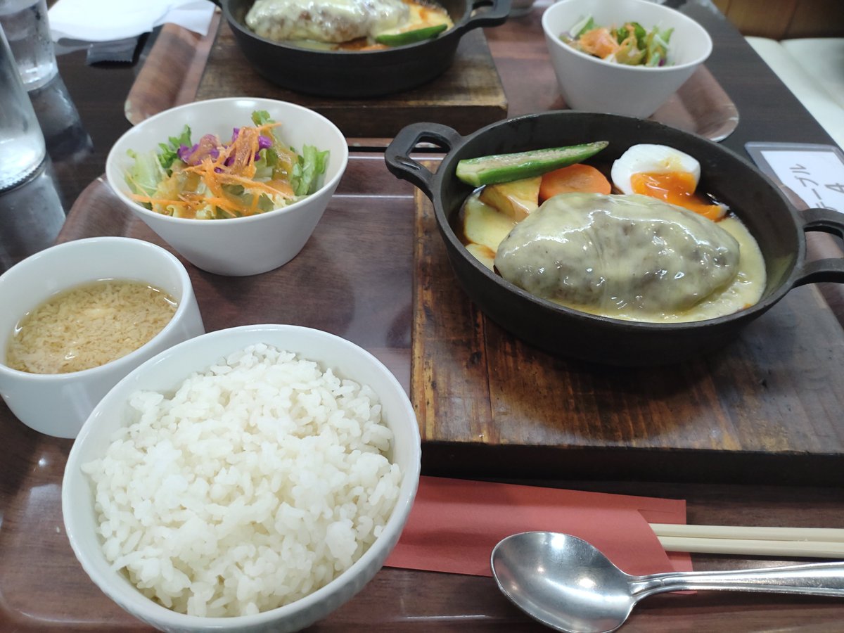 daxishen111853's tweet photo. ハンバーグ定食 https://t.co/RSvLty03YQ