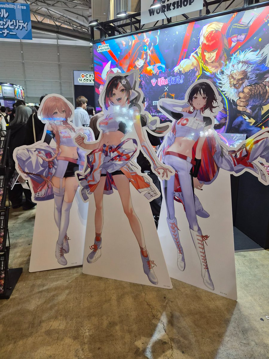 Sley_ow's tweet photo. TGS楽しかったです！
ぶいすぽ見れて嬉しかった！！ https://t.co/DIV4JtmViO