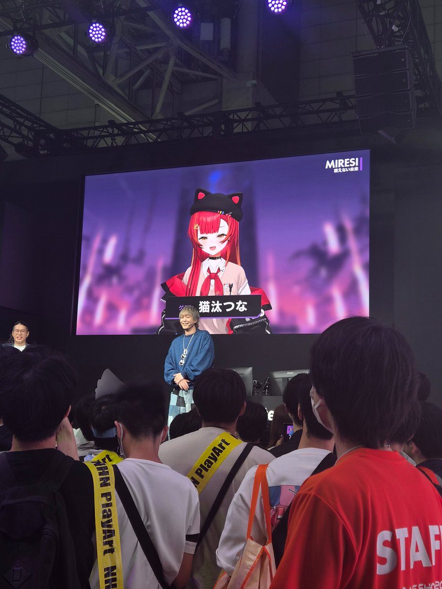 Sley_ow's tweet photo. TGS楽しかったです！
ぶいすぽ見れて嬉しかった！！ https://t.co/DIV4JtmViO