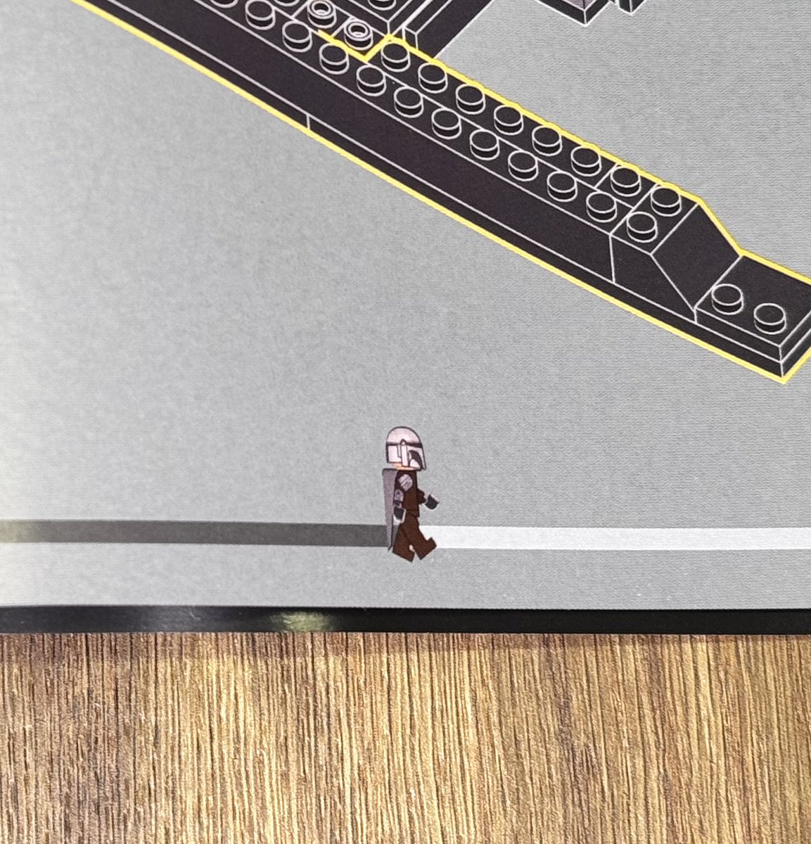 kerley77173824's tweet photo. LEGO Star Wars 75442
The Mandalorian’s N-1 Starfighter
レゴ説明書ページ下の進捗バー
マンドーがひたすら孤独に歩いていたんですが、 https://t.co/cbVnEWupZW