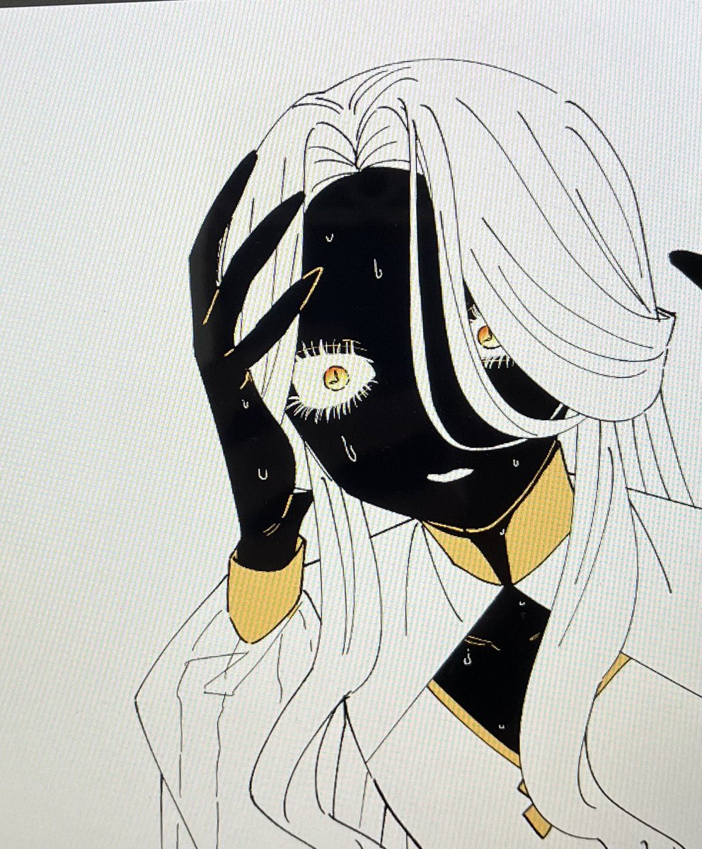 Genzo830's tweet photo. 久しぶりすぎて正解が分からないおえかき https://t.co/mPA0DTy2Uy