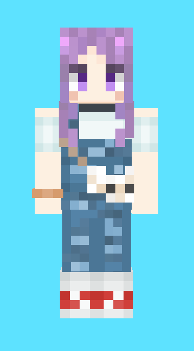 riwdminecraft's tweet photo. ご依頼で話し合いながらデザインを1から決めて制作した #マイクラスキン になります
髪色や瞳の色、髪型などが解り、服装などは写真でも文言でもいいので教えて頂けるとスムーズに製作できます！
お気軽にDMまでご相談ください https://t.co/LG3d5iVBJr