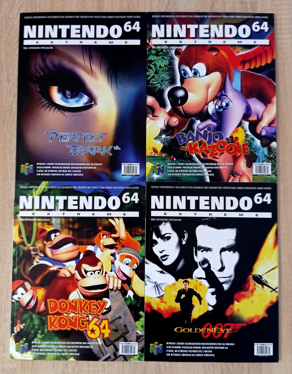 PixelPowerLine's tweet photo. Nintendo 64 Extreme 📖 — special September 2026 edition of the Polish console gaming magazine PSX Extreme, fully dedicated to the legendary Nintendo 64 🎮

132 pages • 6 different cover variants + 1 limited edition

#Nintendo64Extreme #N64 #PSXExtreme #GamingMagazine #Poland https://t.co/1hDLzsZleh