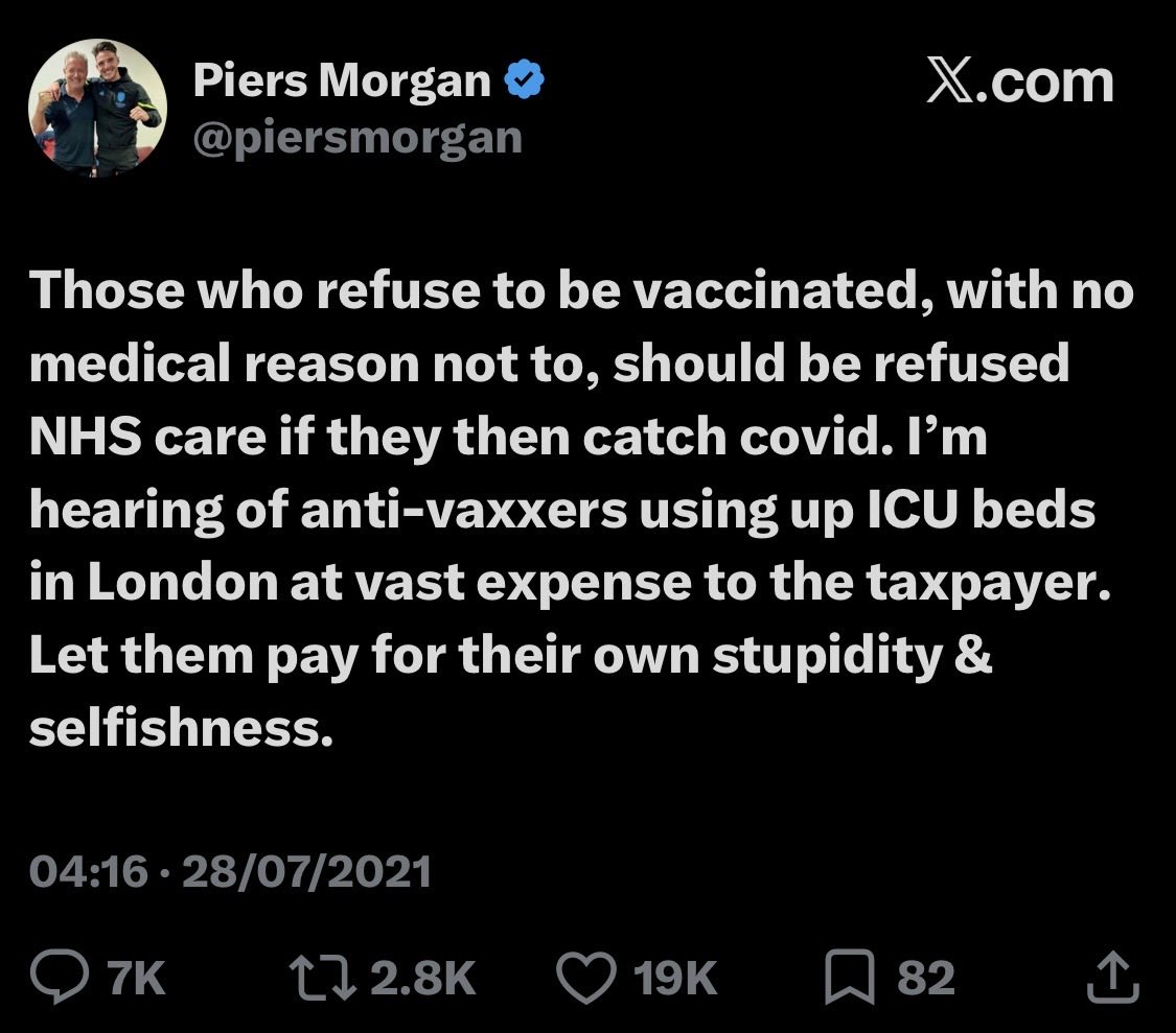Chriso1972D's tweet photo. @piersmorgan @realDonaldTrump Twat should have been cancelled for this https://t.co/Clcllx2wq9