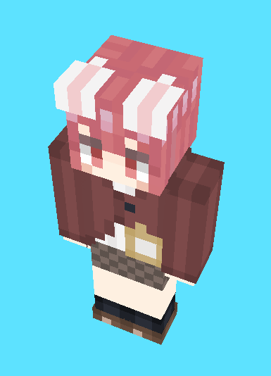 riwdminecraft's tweet photo. ご依頼で話し合いながらデザインを1から決めて制作した #マイクラスキン になります
髪色や瞳の色、髪型などが解り、服装などは写真でも文言でもいいので教えて頂けるとスムーズに製作できます！
お気軽にDMまでご相談ください https://t.co/LG3d5iVBJr