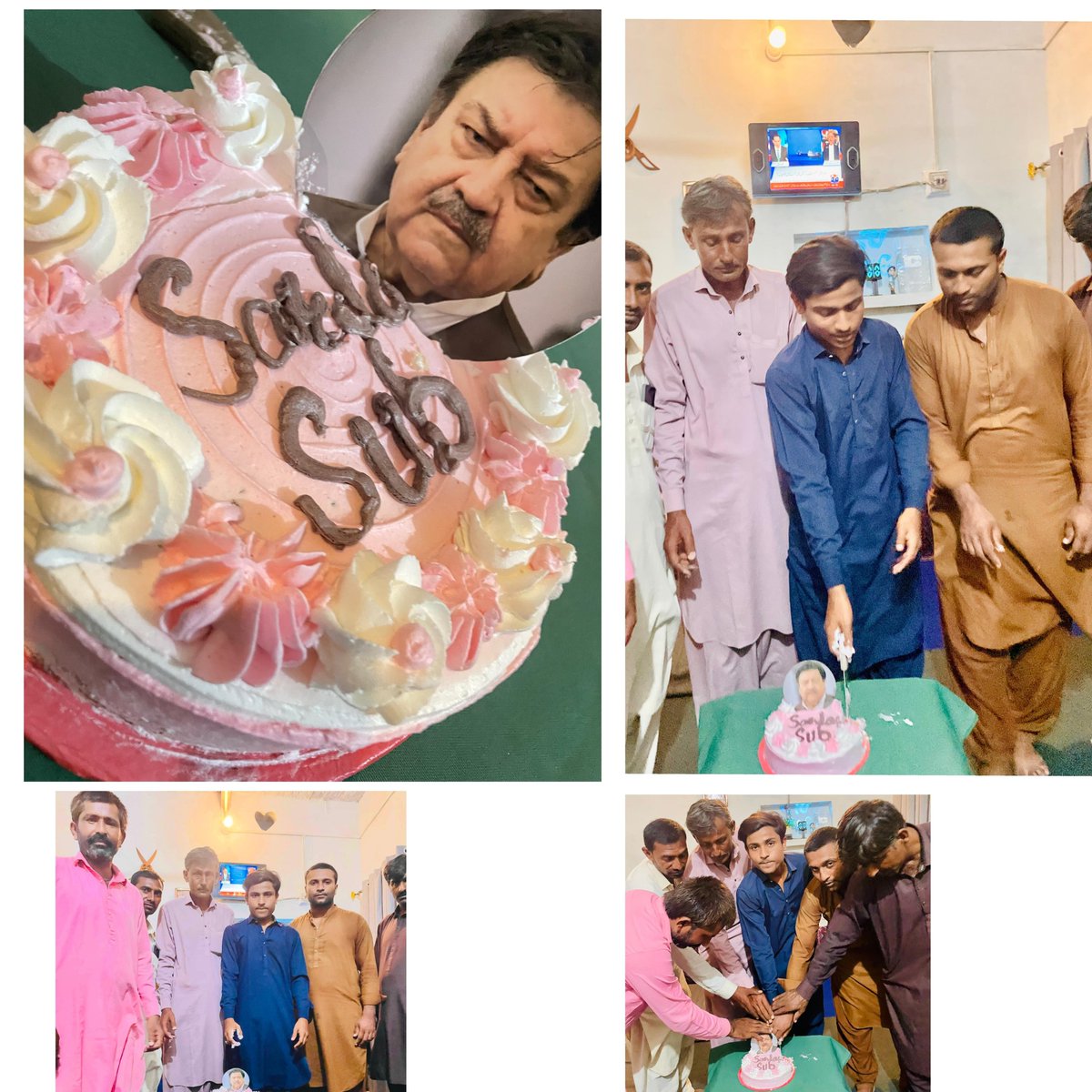 Ali_Raza_Sahito's tweet photo. علی رضا سہتو کی جانب سے اپنے قائد، پاکستان مسلم لیگ (ف) سندھ کے جنرل سیکریٹری سردار عبدالرحیم صاحب کی سالگرہ کا کیک کاٹا گیا۔ 

سردار صاحب کی سیاسی جدوجہد اور خدمات کو سراہتے ہوئے ان کی صحت، سلامتی اور درازیِ عمر کے لیے دعا سردار صاحب کو دل کی گہرائیوں سے سالگرہ مبارک https://t.co/Ax5Hu6Ag4n