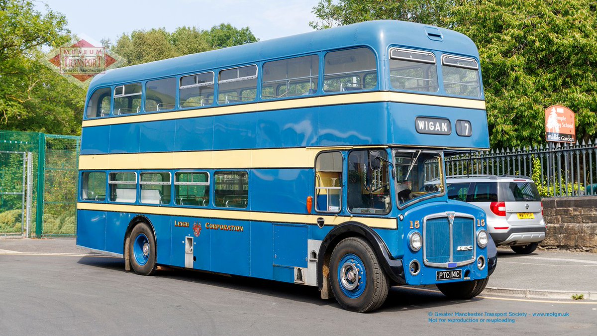 MoTGM's tweet photo. Our #SaturdayShowoff brings our collection to you. Or maybe you'd like a ride? #Leigh 15 will attend an event running free buses between Leigh &amp; Bolton tomorrow, and if you board it you'll get a 2-for-1 voucher to visit us.

Visiting details: https://t.co/QOcahtbrP8 https://t.co/bPwWklTdSU