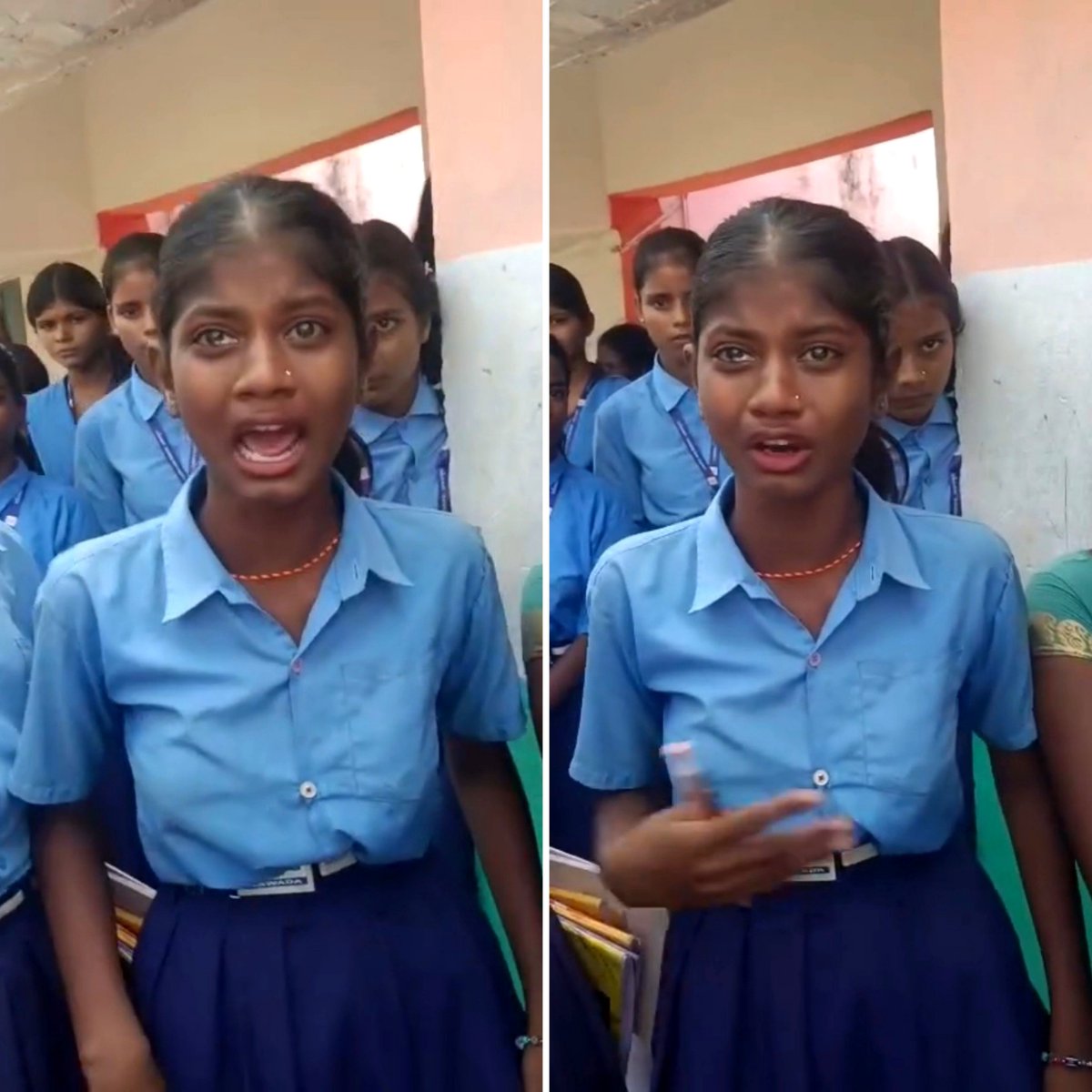 NewsMatrixIND's tweet photo. 🚨 SERIOUS ALLEGATIONS FROM NAWADA, BIHAR!

Several Class 6–8 female students in Anandpura, Nawada, have accused their headmaster of inappropriate touching and misconduct.

Students allege he pulled their hair, forcibly made them sit on his lap, touched them inappropriately and even peeped into the bathroom.

One student alleged the headmaster forcibly made her sit on his lap and touched her chest.

Another alleged he touched her cheek when she went to collect an exam paper.

Multiple students have reportedly made similar allegations.

Authorities must investigate the allegations promptly and take appropriate action if they are substantiated. https://t.co/bpPLrnOVpa