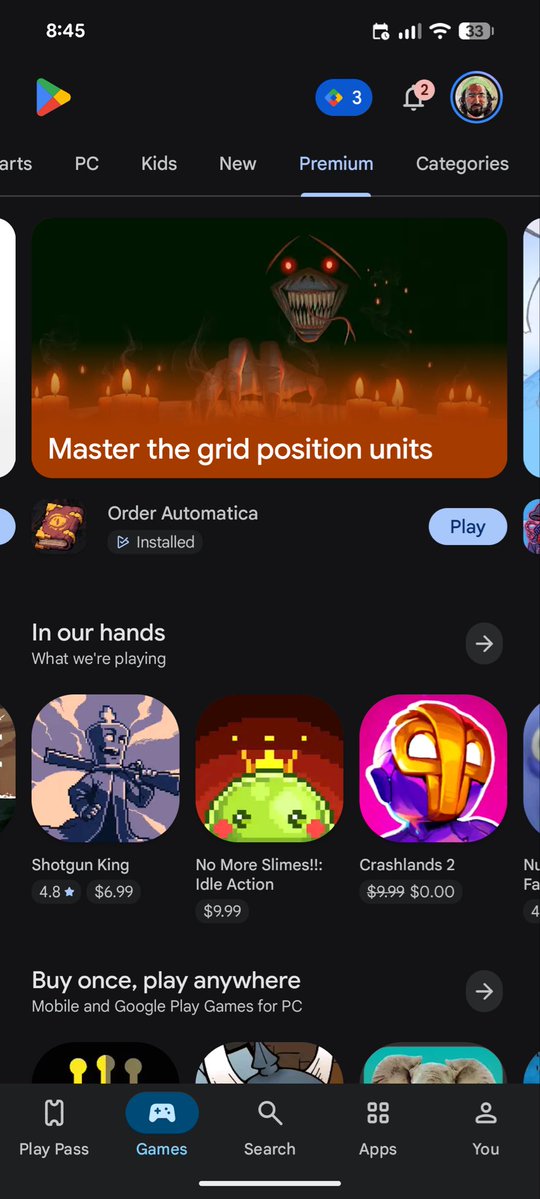 WojcikJakub's tweet photo. It’s been two weeks since we launched Order Automatica, and I finally had a moment to look back at what actually happened.

We did something that, in retrospect, was probably slightly insane for a small indie game:

We launched simultaneously on @Steam, @PlayStation, @ID_XBOX, @NintendoAmerica, @AppStore and @GooglePlay

While being at @pax West. 😅

Order Automatica was a 4-year solo project by Mickey Sanchez. We launched on Steam with a relatively small wishlist base, so we knew getting meaningful visibility there would be difficult.

And no - it didn’t suddenly become a massive Steam hit.

But the launch surprised us in a completely different way.

Players genuinely seem to like the game. We crossed 90% positive reviews on Steam, Xbox became our strongest console platform, and then mobile completely exceeded our expectations.

Apple featured Order Automatica across multiple App Store markets in sections like New Games We Love and What We’re Playing.

That led to some surreal moments:

🇭🇰 #1 Card & #1 Strategy in Hong Kong
🇮🇸 #1 Card, #1 Strategy & #1 All Paid in Iceland
🇳🇿 #1 All Paid in New Zealand
🇩🇰 #2 All Paid in Denmark
🇵🇱 #3 All Paid in Poland
🇺🇸 Top 5 All Paid in the US

And now Google Play has joined in, featuring Order Automatica as well ❤️

What I like most about this launch is that it didn’t go according to the obvious script.

We expected PC to lead everything. Instead, mobile became one of the most interesting parts of the release and opened conversations and opportunities we hadn’t really planned for.

It’s also a good reminder that there isn’t just one way to launch an indie game anymore.

Steam is incredibly important, but Steam wishlists and the Steam algorithm don’t have to define the entire potential of a game. Different platforms have different audiences, discovery systems and opportunities.

For us, launching everywhere at once was a huge amount of work - and I definitely wouldn’t say it’s the right strategy for every indie game.

But for Order Automatica, I’m very happy we tried it.

And this is really just the beginning. We’re already working on updates, new content and figuring out where we can take OA next.

Sometimes it’s worth doing the slightly crazy thing. :)