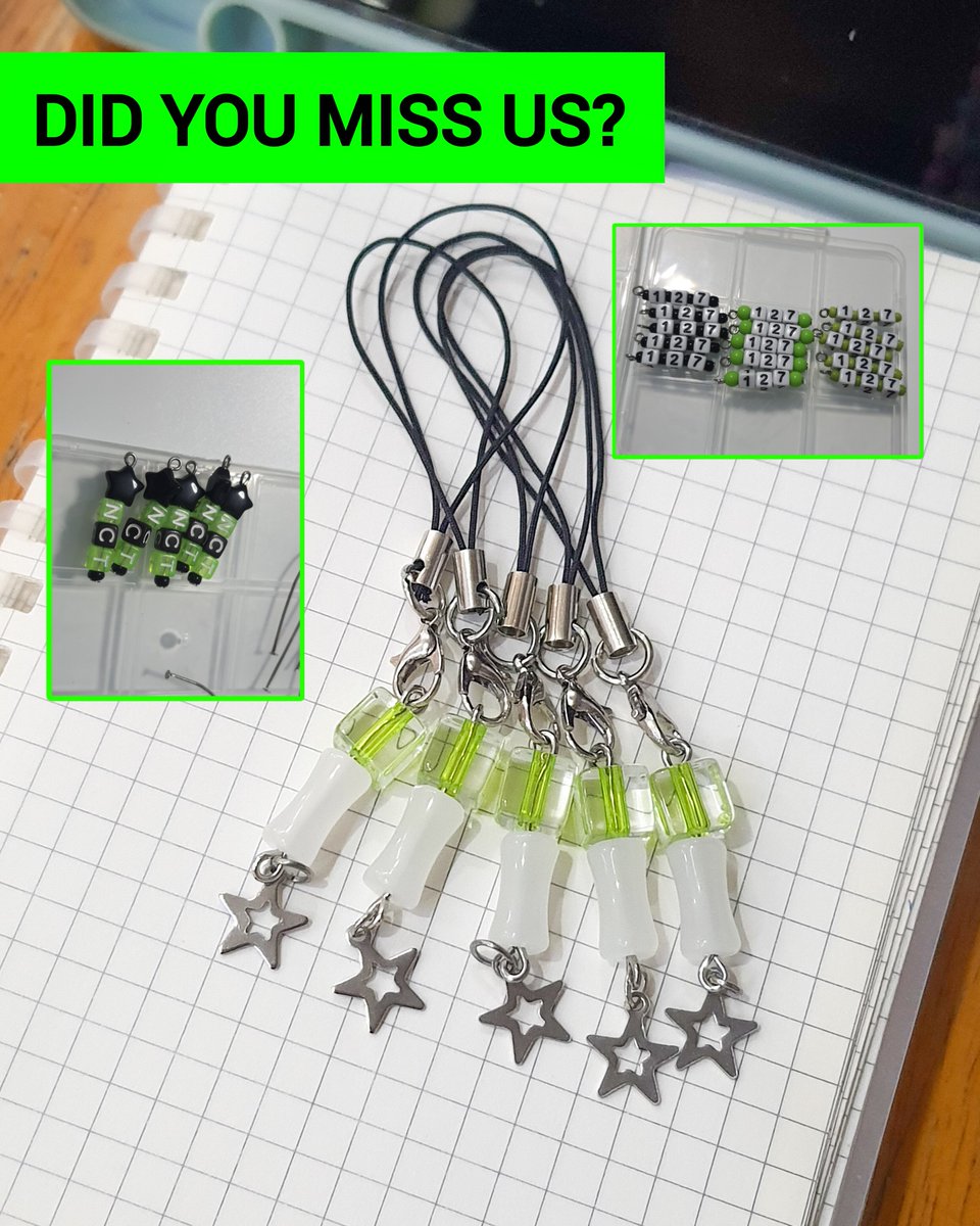 dontskipabeads's tweet photo. ✨️💚 โปรเร่งด่วนนนนนนน ไฟลุก❤️‍🔥❤️‍🔥❤️‍🔥

— มินิบง 💚✨️✨️
10เส้น 150บาท

+ เส้นละ10บาท เพิ่มตัวอักษรได้ 3ตัว

🚫ไม่มีแพคเกจ🚫

เวลาผลิต 5-10วัน ตามคิว
ราคานี้รับถึงสิ้นเดือนกันยานี้!!!
#รับทำgiveaway #รับทำของแจก
#NCT127_5TH_NEOCITY_BANGKOK_THE_REDLINE #NCT #NCT127 https://t.co/dmksuiTdMO