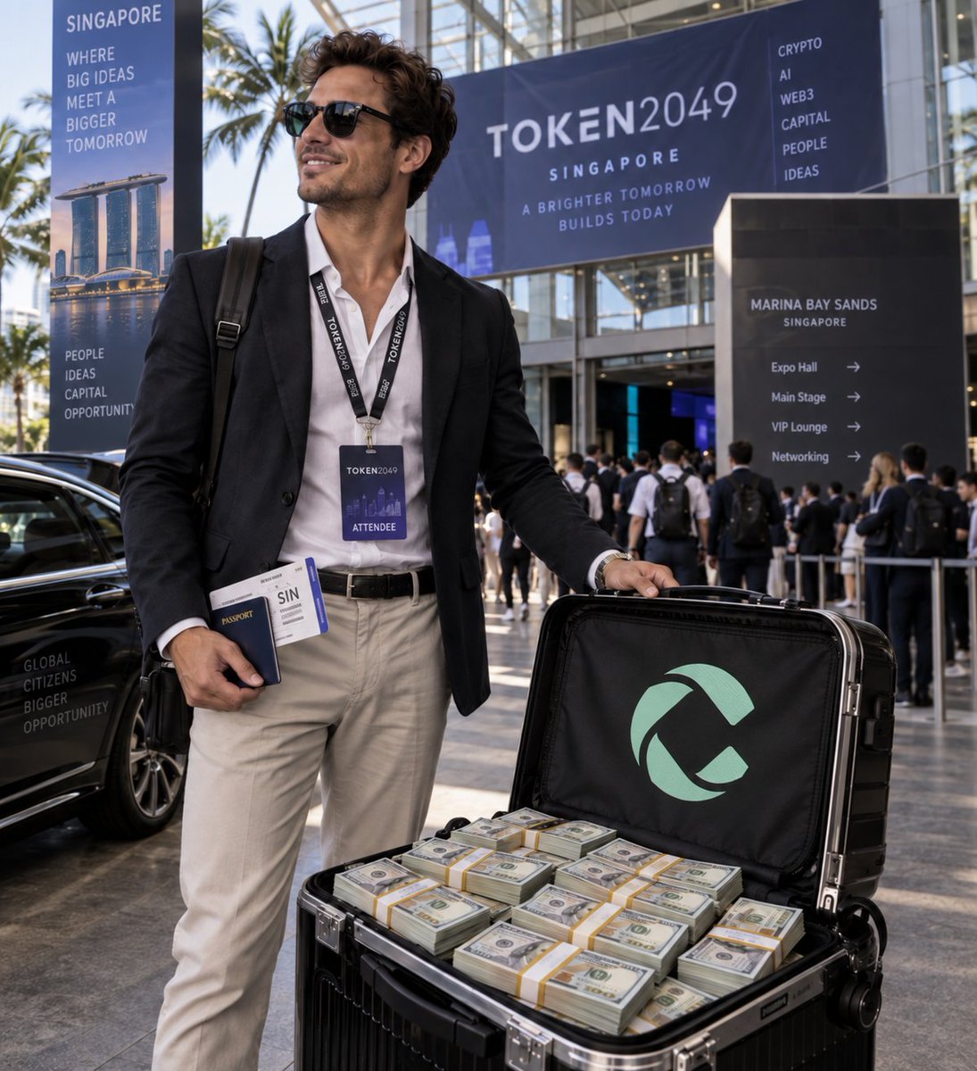 cyphernetician's tweet photo. @chordexpress users pulling up to token after successfully monetizing their trip https://t.co/dr7Qx5Dv4g