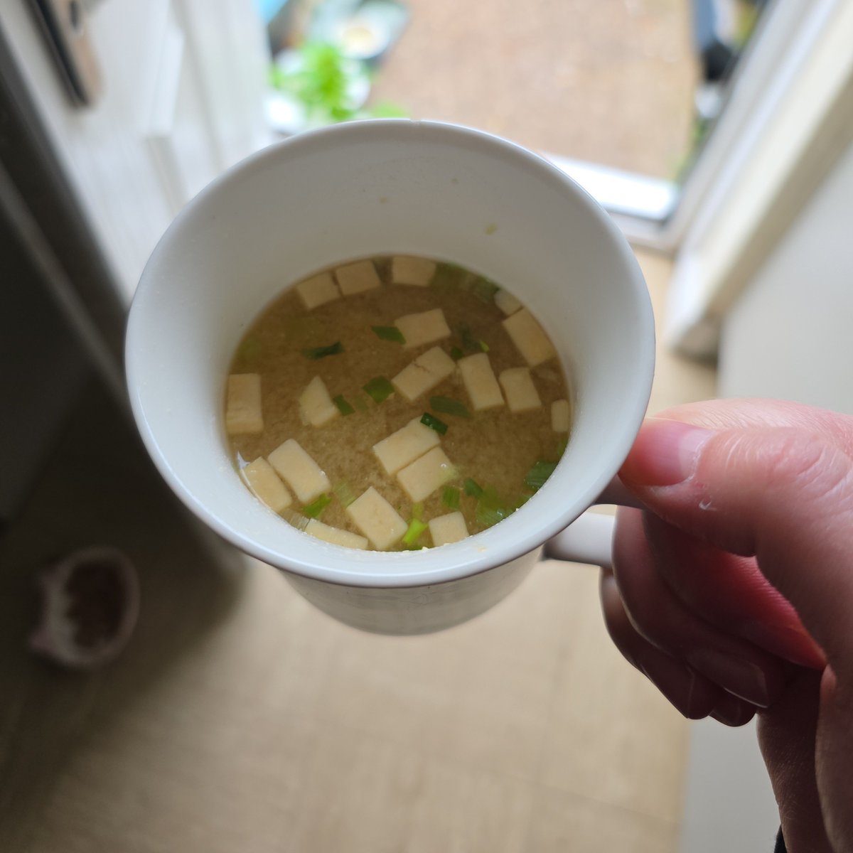 willownothought's tweet photo. Gonna go for a walk n have some miso soup <: https://t.co/gg3m2KblMP