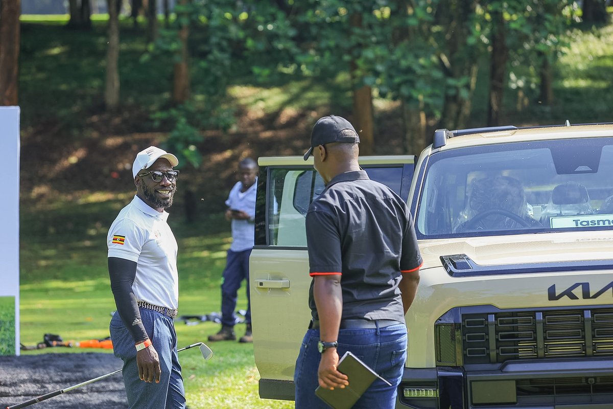 kia_uganda's tweet photo. Early start on the course. The Kia team is out welcoming golfers as they arrive for today's @FCCUganda golf day.

Playing today? Come say hello before you tee off.

#KiaUganda #MovementThatInspires https://t.co/aX844lZmHX