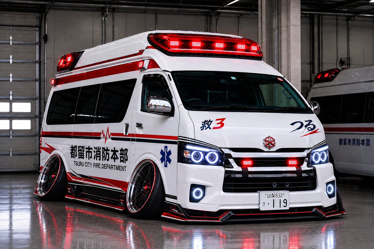 masaruL150S's tweet photo. 不正改造非公認救急車www https://t.co/OmUKTUseic