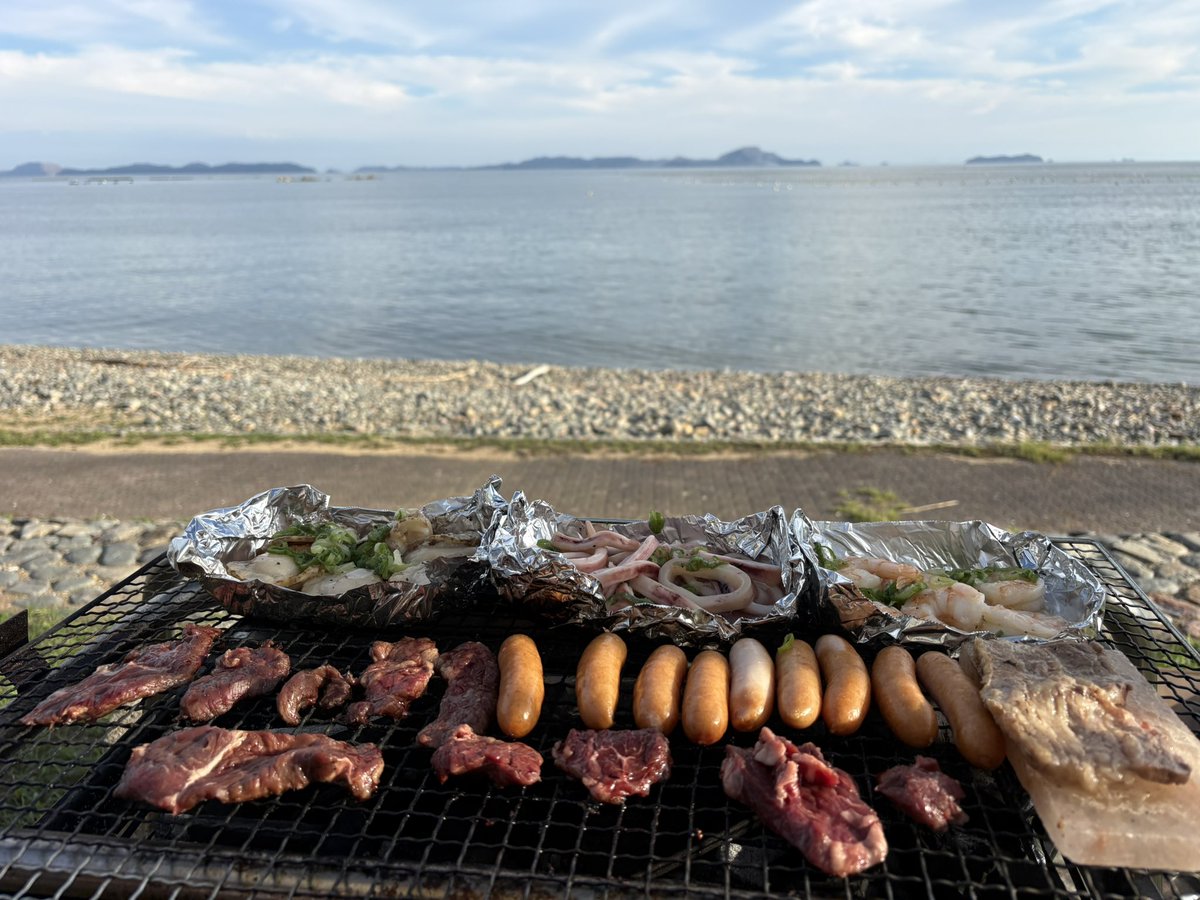 kwkmmss's tweet photo. #CAMP
#暑い
#丸山県民サンビーチキャンプ場 https://t.co/xcC1SCJZfX