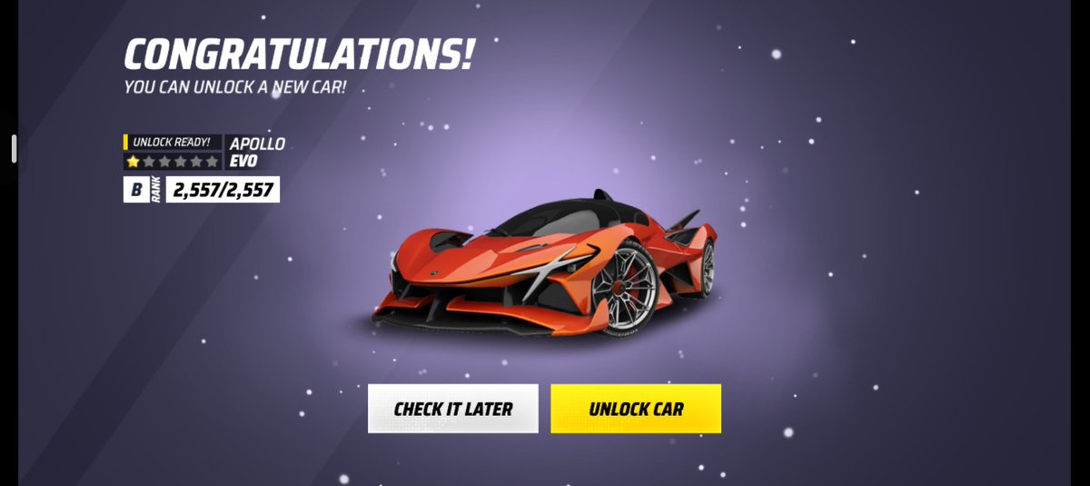 IchiroSkywalker's tweet photo. #AsphaltLegends
Hitting my 213th car: #ApolloEvo!
#asphalt #racinggame #Apollo #gameloft #racing #games #screenshot https://t.co/VHliAp3dOh