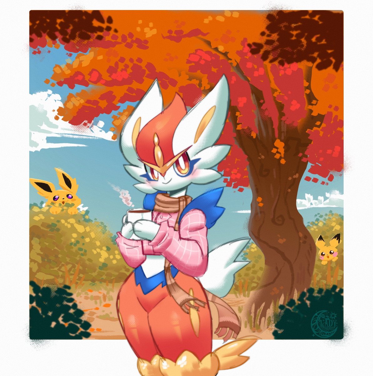 L4dy__Stardust's tweet photo. Redraw🍂

#cinderace https://t.co/8I7tg9mhyf