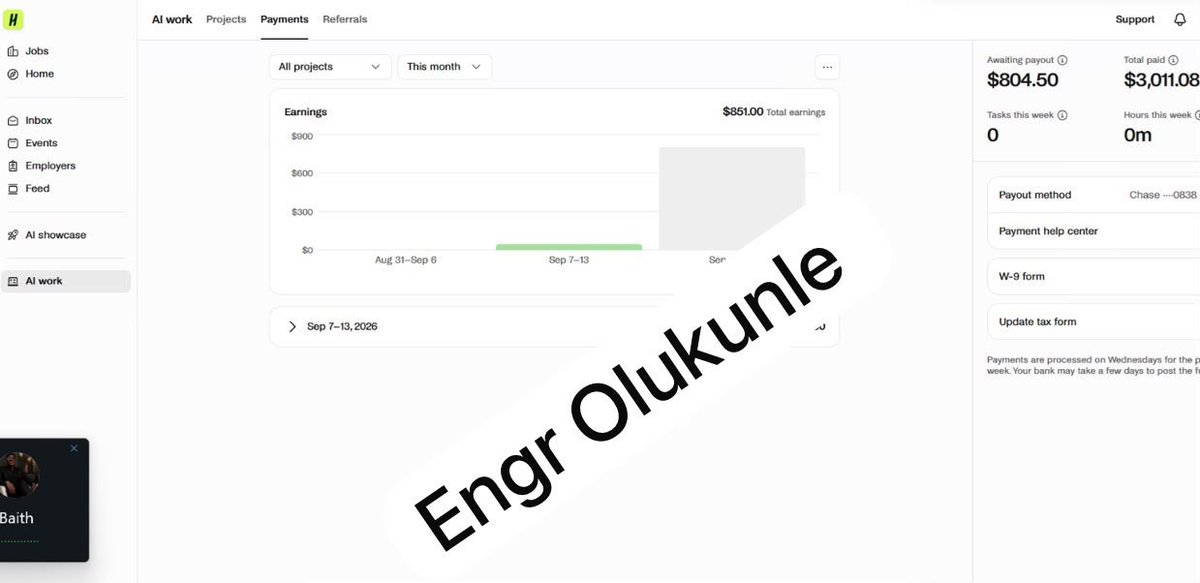 Baithadedayo's tweet photo. Another project mark payout https://t.co/PKnuvi6W1v