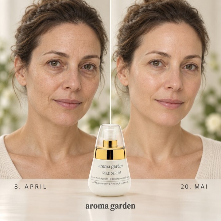 aromagardende's tweet photo. Möchtest du dein Hautbild nachhaltig verbessern? Unser Gold Serum mildert Ermüdungserscheinungen und unterstützt eine vitale Ausstrahlung. Erlebe eine achtsame Pflegeroutine mit bio-zertifizierten Wirkstoffen. https://t.co/vtwWWWX1Rc https://t.co/GJNs25TU9X